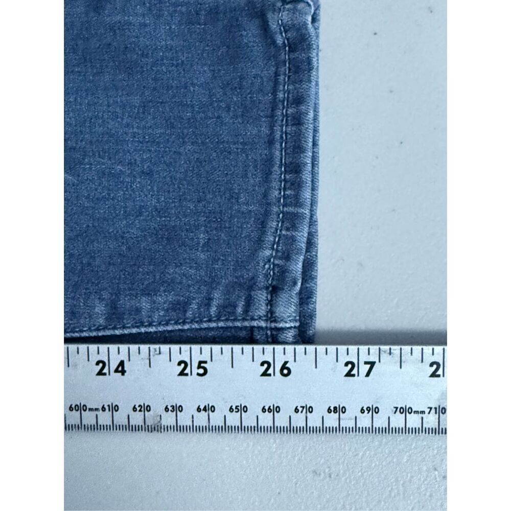 Paige Verdugo Crop Jeans Womens 28‎ Blue Denim Demilo Distressed Skinny - Picture 13 of 15
